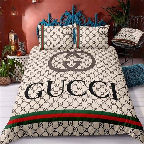 gucci bed sheets king|Gucci bedding king size.